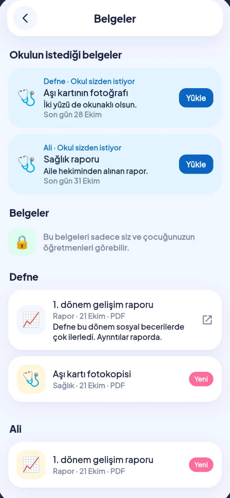 MyKres · Belgeler